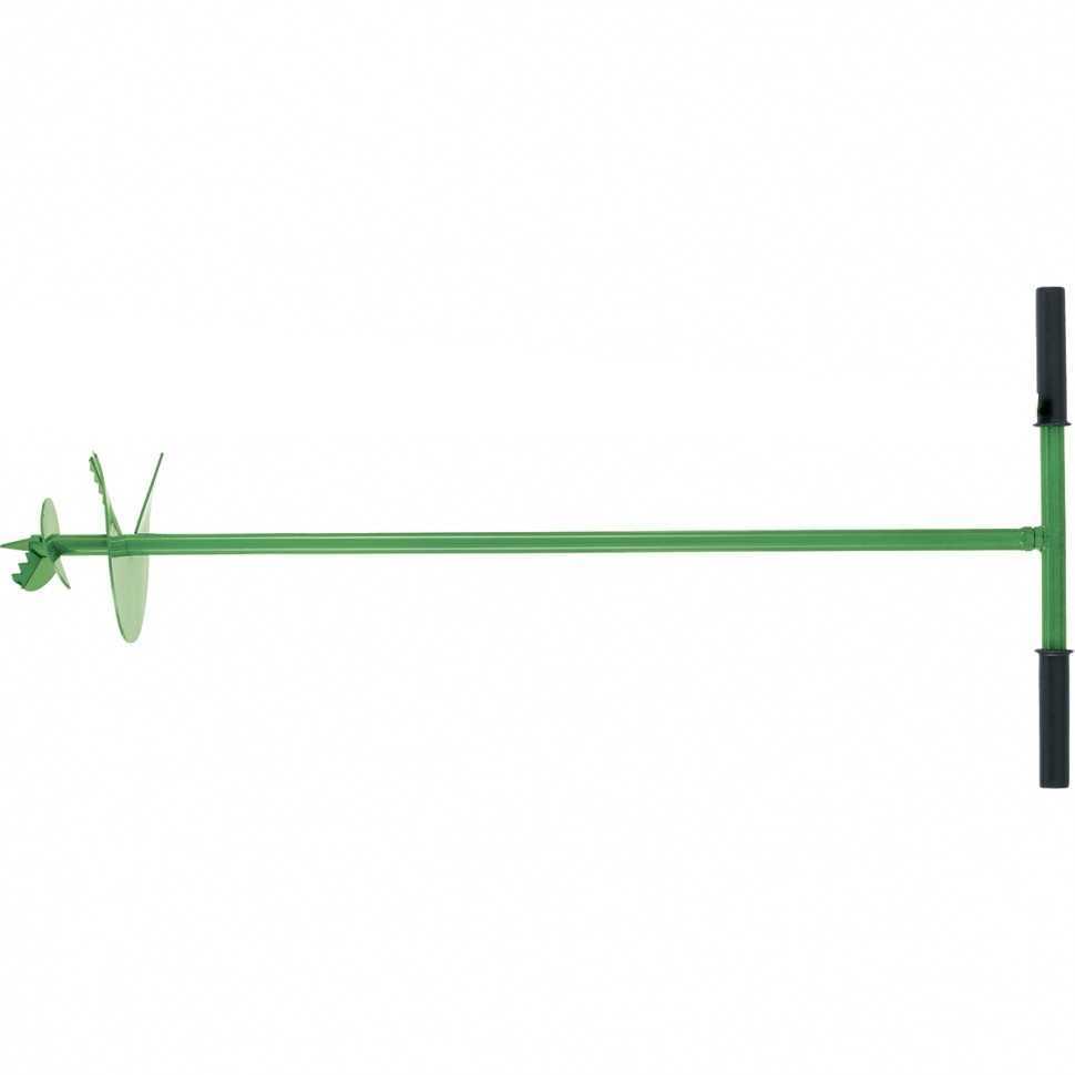 Бур садовый шнековый, 1085 мм, диаметр 200 мм, Россия, Сибртех Буры шнековые фото, изображение