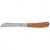 Нож садовый складной, прямое лезвие, 173 мм, деревянная рукоятка, Palisad Универсальные фото, изображение